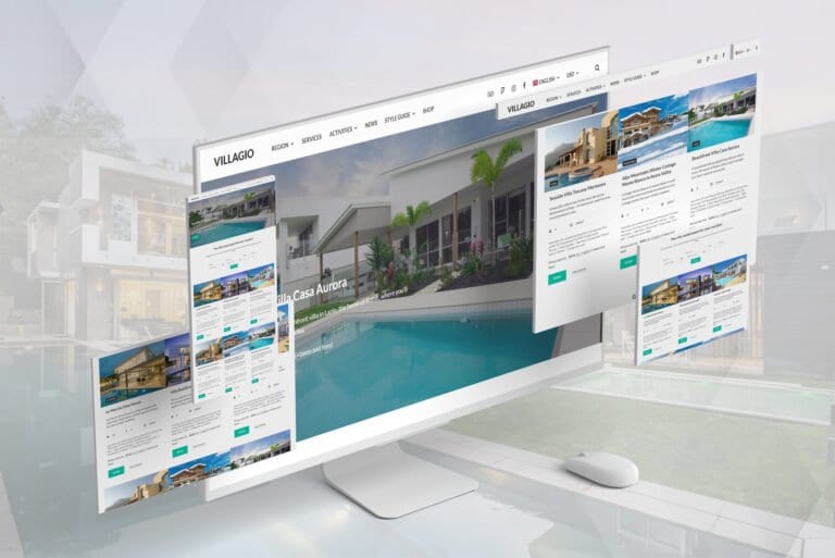 Villagio luxury villa rental website